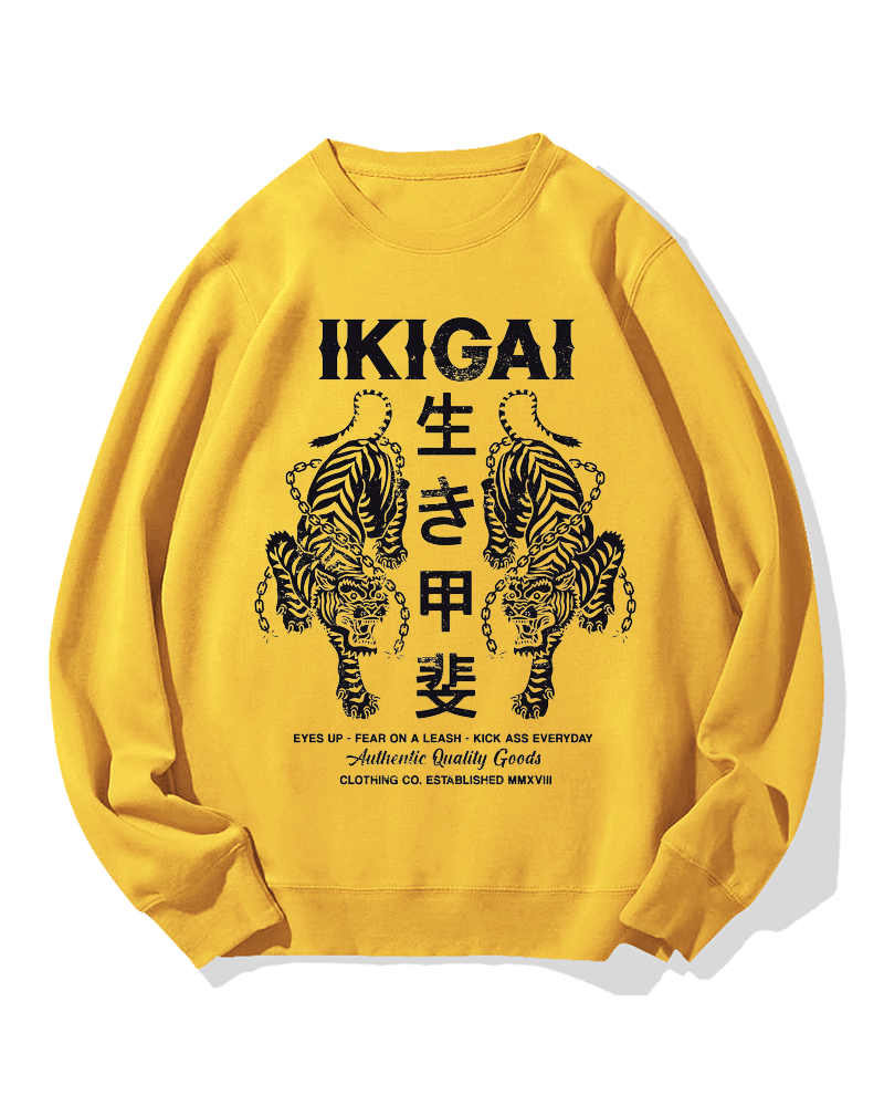 Reason for living Tigers Cotton Sweatshirt