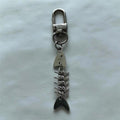 Fishbone Keychain Pendant