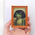 Frog Picture Frame Refrigerator Magnet