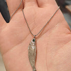 Green-Eyed Dried Fish Necklace