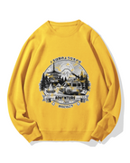 Adventure Travel in Japan Cotton Sweatshirt