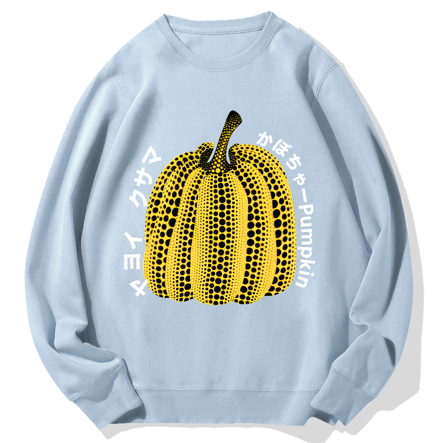Pumpkin Geek Cotton Sweatshirt