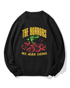 Horror Frog Cotton Sweatshirt