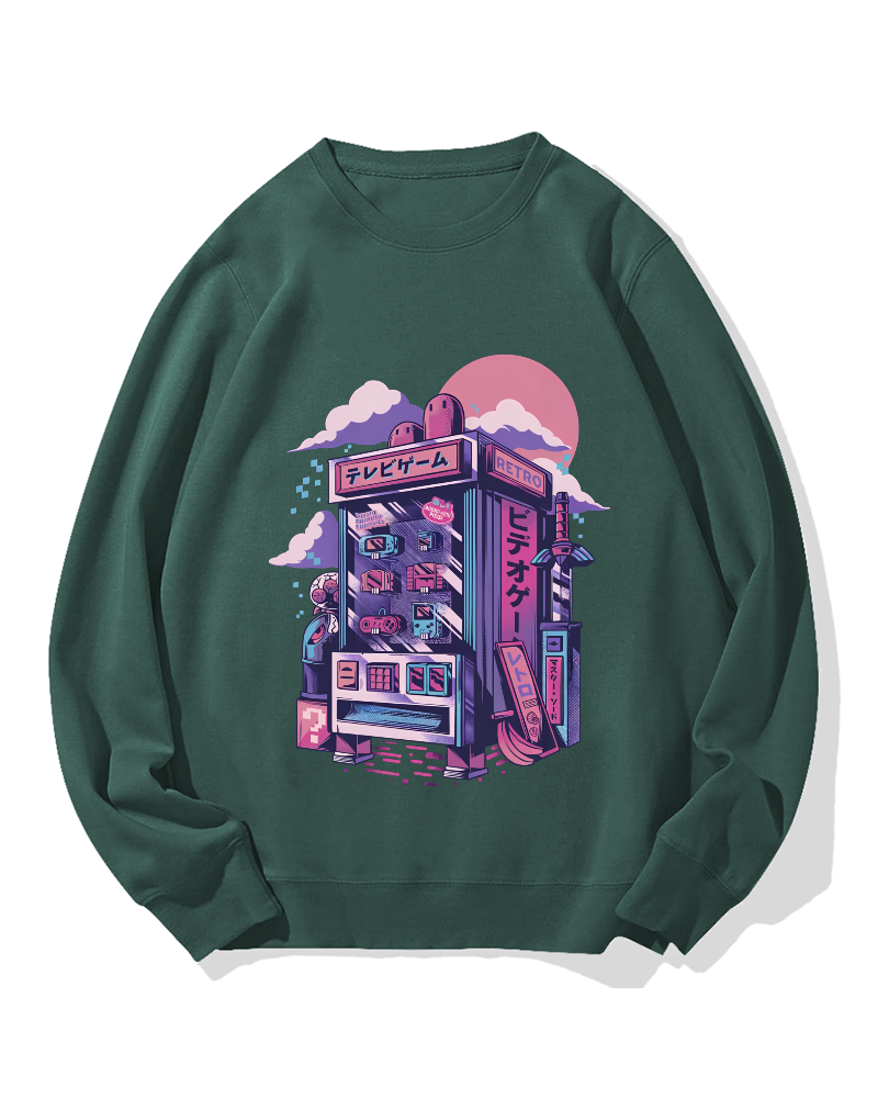 Japanese Video Game Cotton Sweatshirt
