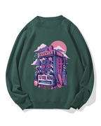Japanese Video Game Cotton Sweatshirt