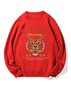 Stay Strong Tiger Cotton Sweatshirt