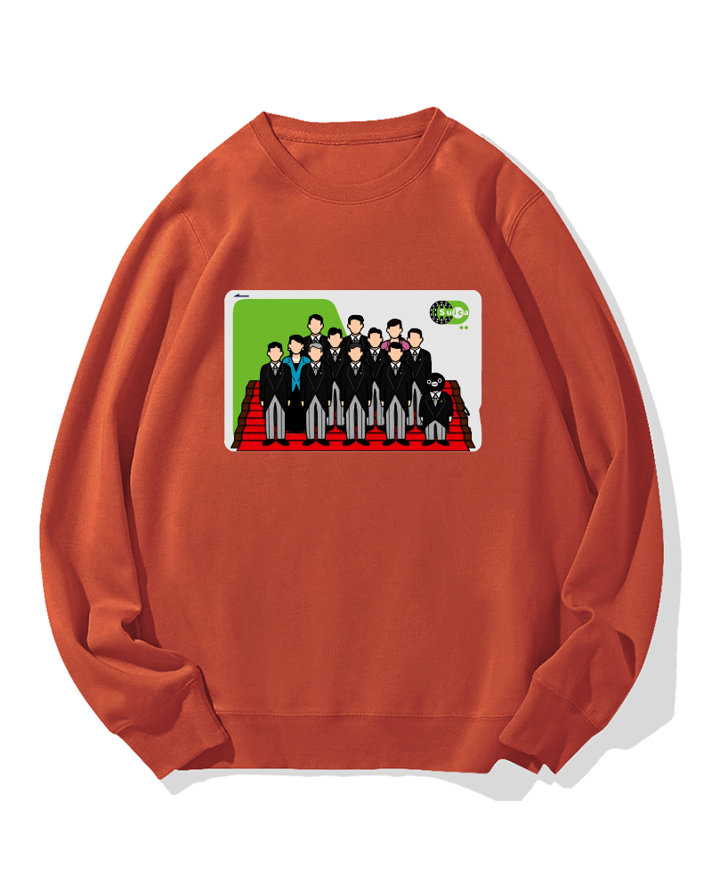 Suica Minister Cotton Sweatshirt