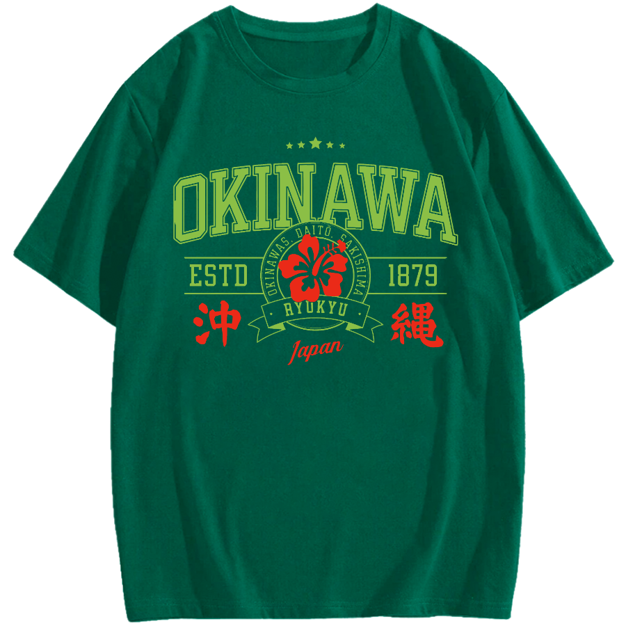 Okinawa JP Cotton casual T-shirt