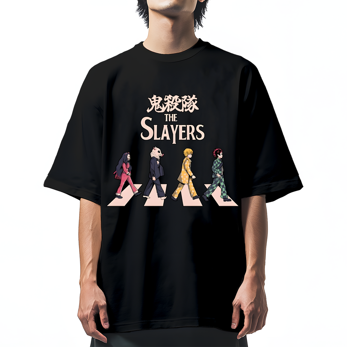 The Slayers Japanese Anime Kimetsu no Yaiba Cotton casual T-shirt