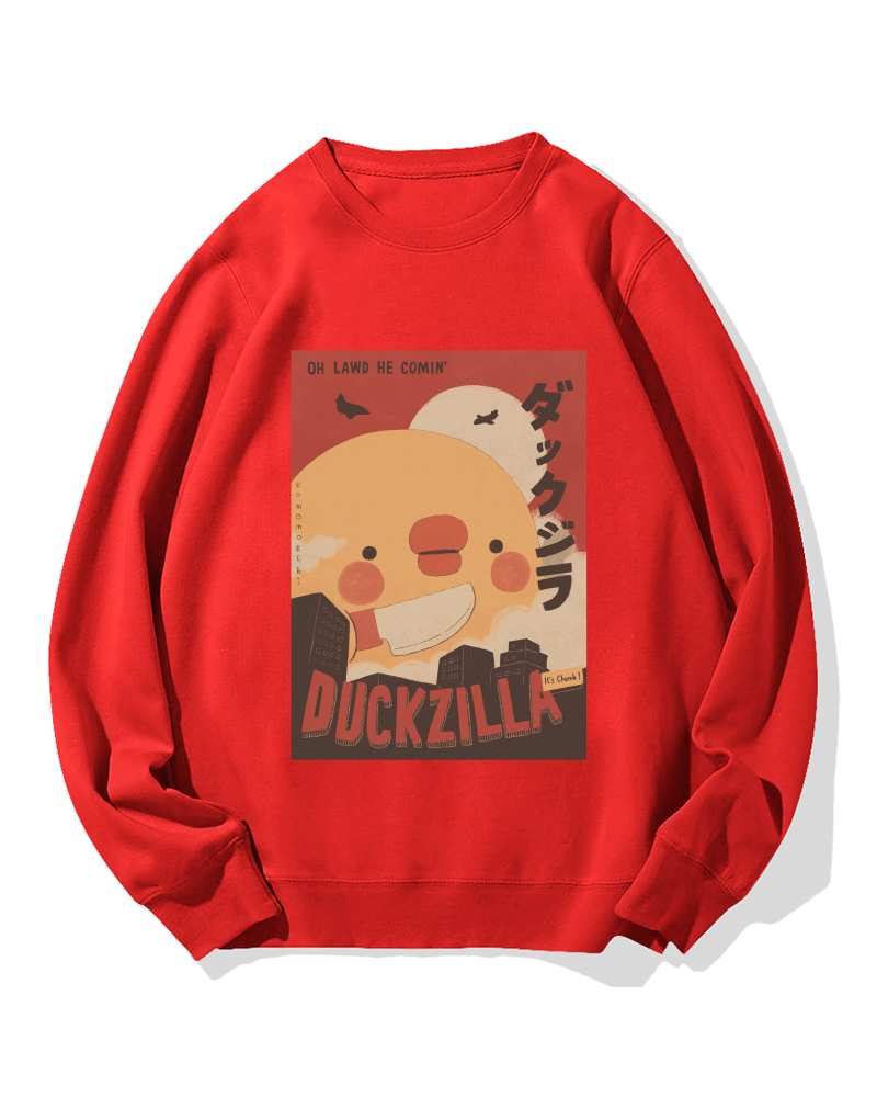 Duckzilla Cotton Sweatshirt