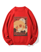 Duckzilla Cotton Sweatshirt