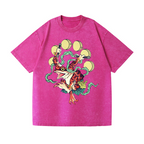 Vintage Wash Japanese Design T-Shirt