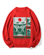 Osaka Fushimi-Inari Taisha Cotton Sweatshirt