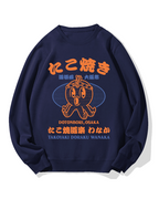 Dotonbori Takoyaki Cotton Sweatshirt