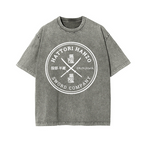 Hattori Hanzo Komainu Okinawa Sword Company Vintage Wash Japanese Design T-Shirt