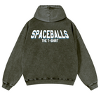 Spaceballs Vintage Washed Cotton Back Art Hoodie