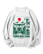 Osaka Fushimi-Inari Taisha Cotton Sweatshirt