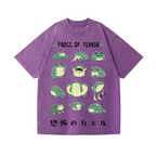 Frog Vintage Wash Japanese Design T-Shirt