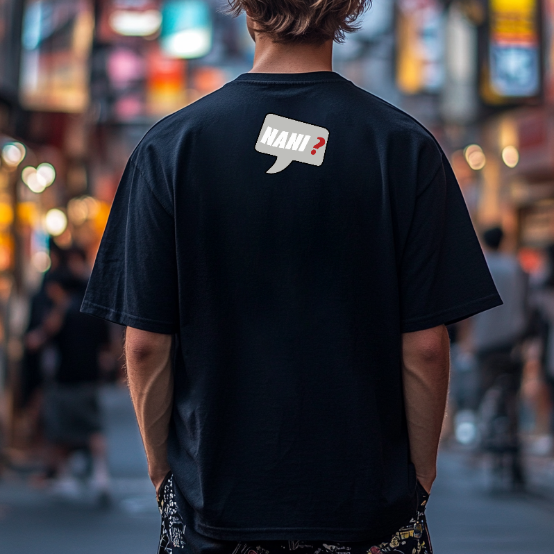 Black Cat Japanese Style Classic Tee