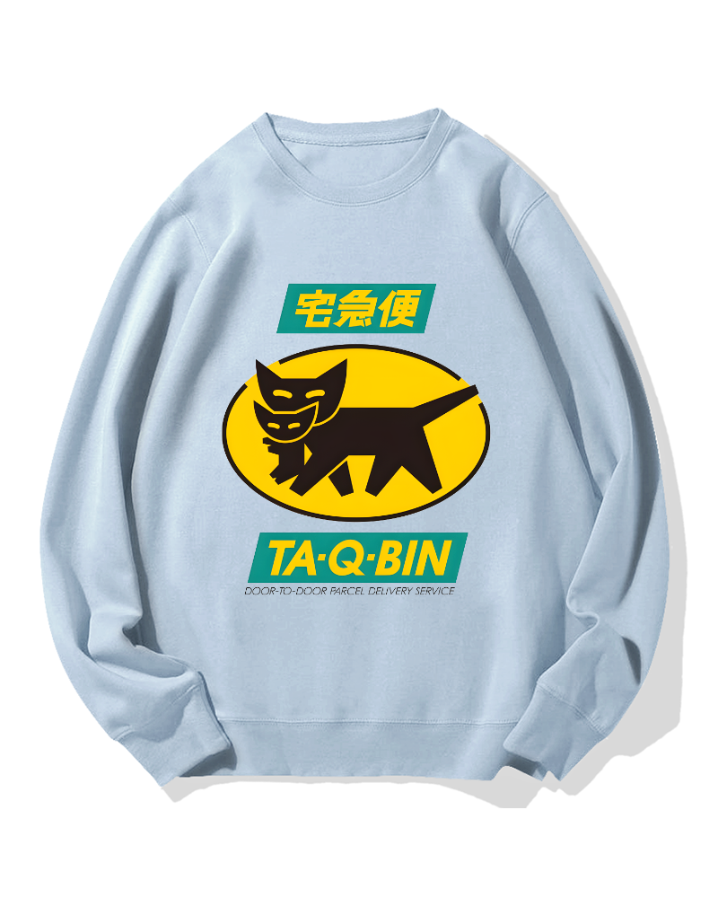 TA-Q-BIN Yamato Transport Cotton Sweatshirt