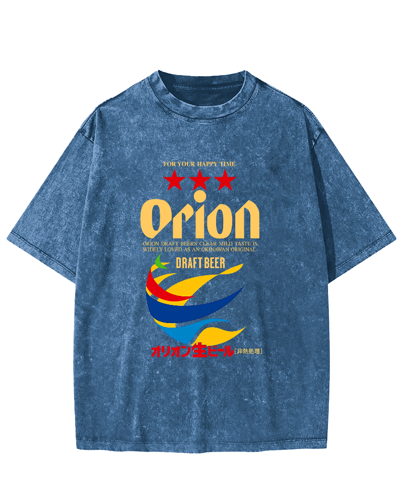 Orion Beer Vintage Washed T-shirt