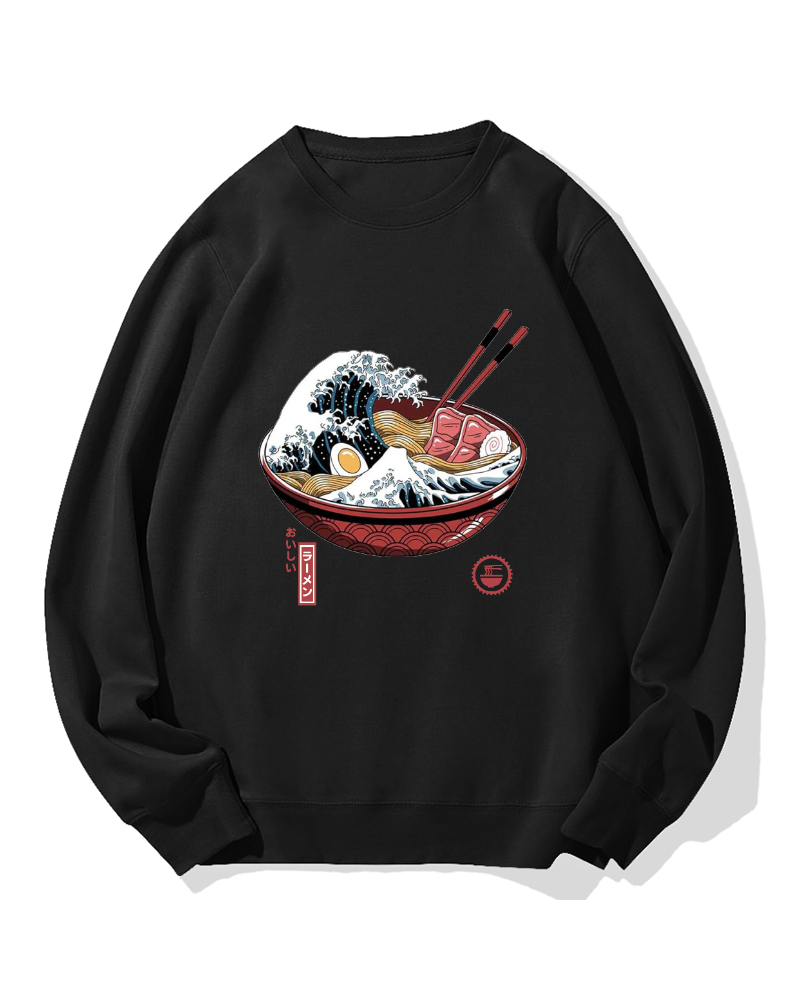 Great Ramen Cotton Sweatshirt