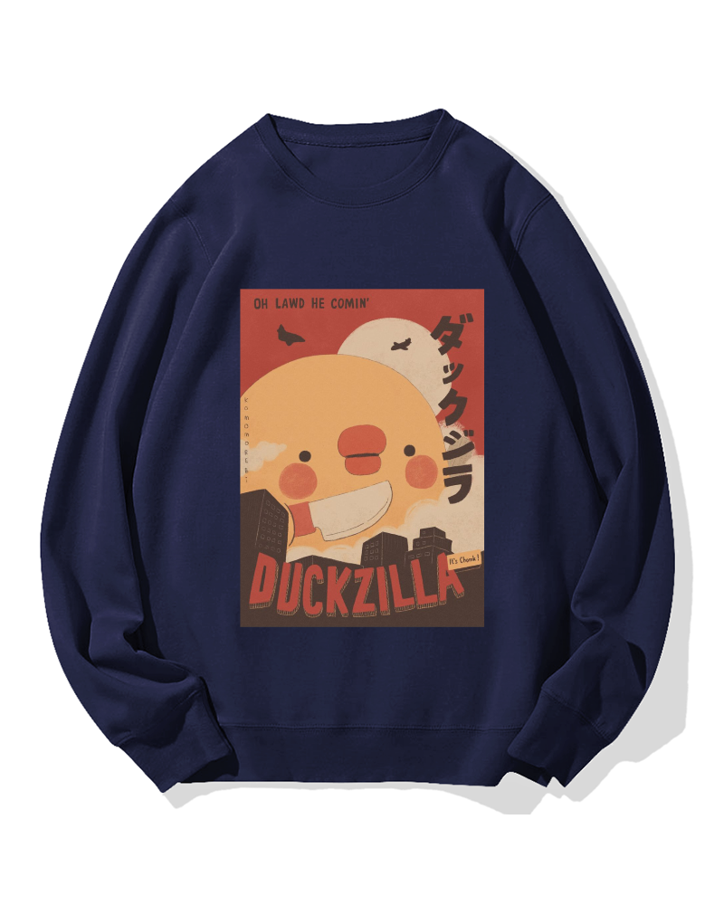 Duckzilla Cotton Sweatshirt