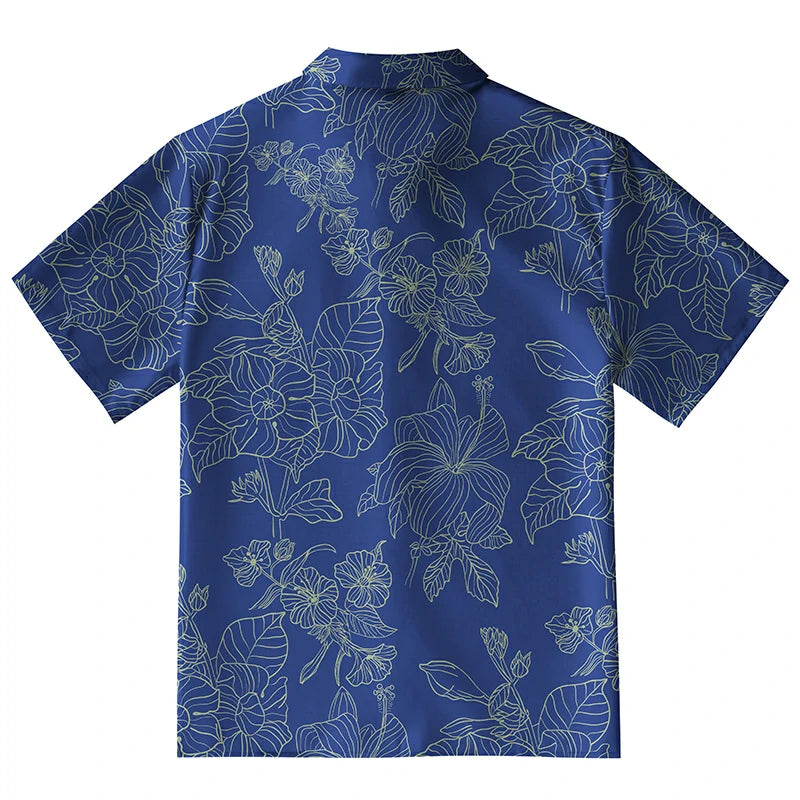 The Artistic Beauty Of Flowers Aloha Hawaiian Shirt