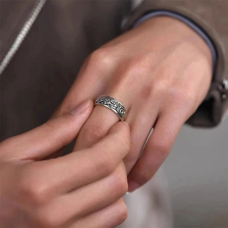 Japanese Dragon Totem Ring