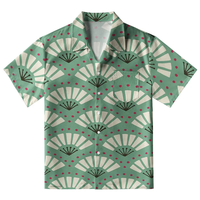 Japanese Fan Aloha Hawaiian Shirt