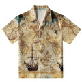 Nautical Chart Aloha Hawaiian Shirt