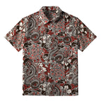 Japanese Retro Dragon Button-up Shirt