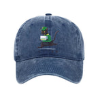 Black Cat Appreciation Day Washed Cap