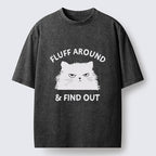 Unisex Cat's Mockery Washed T-Shirt