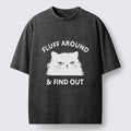 Unisex Cat's Mockery Washed T-Shirt