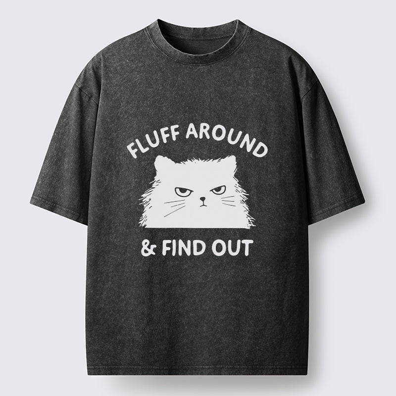 Unisex Cat's Mockery Washed T-Shirt