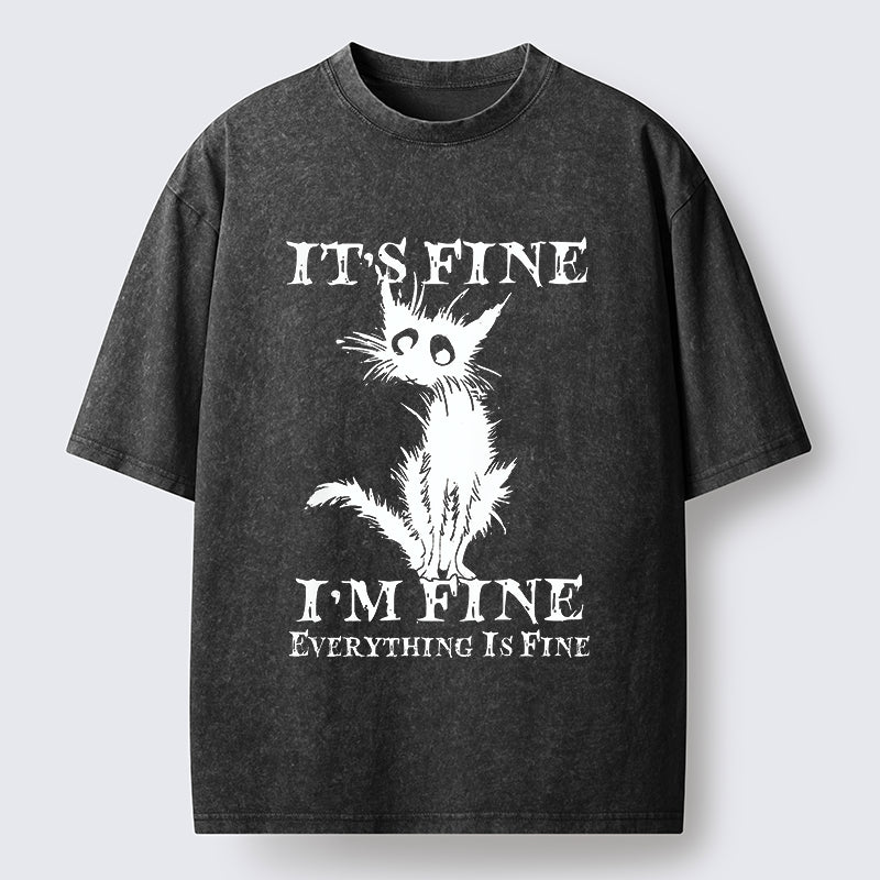 I'm Actually Not Very Fine Washed T-Shirt