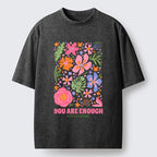 Flower Power Says You Got This Washed T-Shirt