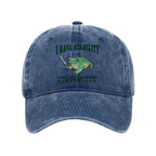 Mentally Stable Assassin Frog Washed Cap