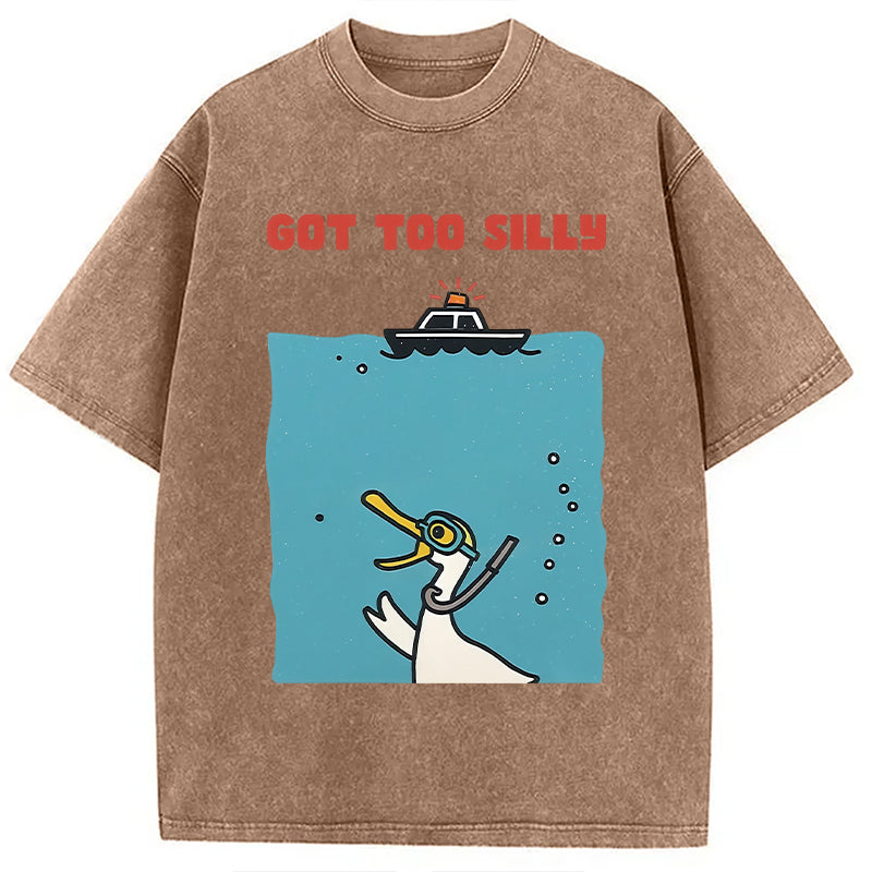 Diving Goose Washed T-Shirt