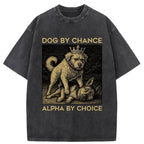 Birth Of The Dog King Washed T-Shirt
