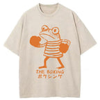 Frog Boxer Washed T-Shirt