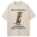 Where's My Spoon Washed T-Shirt