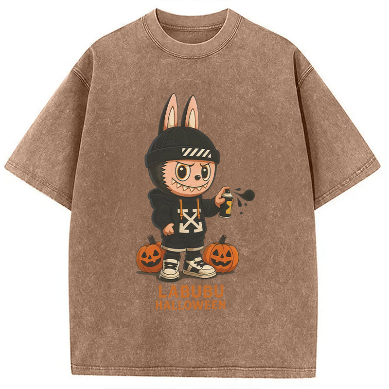 Labubu Halloween Washed T-Shirt