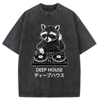 DJ Raccoon Washed T-Shirt