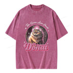 Princess Donut  Unisex Washed T-shirt