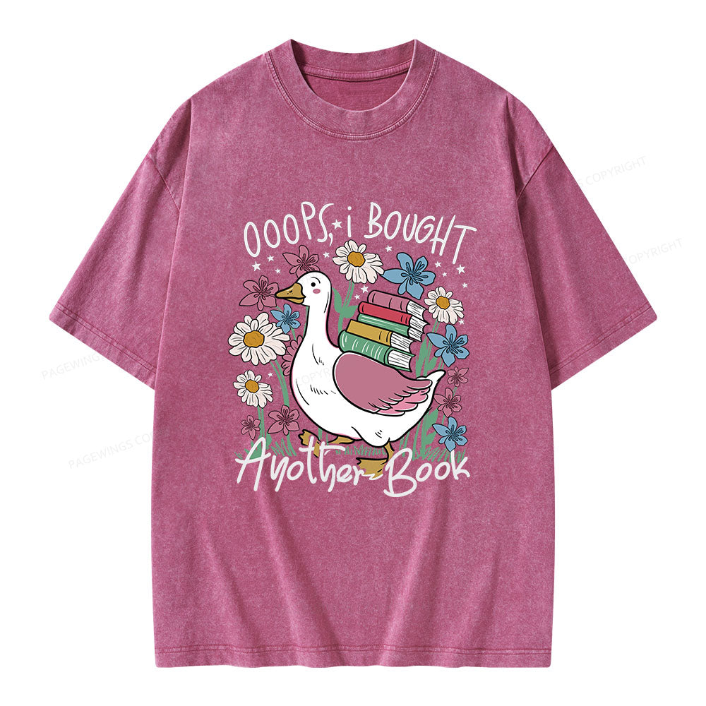 Oops I Bought Another Book Unisex Washed T-shirt