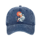 Spirit Cat Wave Japan Washed Cap