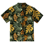 Tropical Leaf Frenzy Aloha Hawaiian Shirt