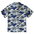 Japanese Great Wave Button-up Shirt